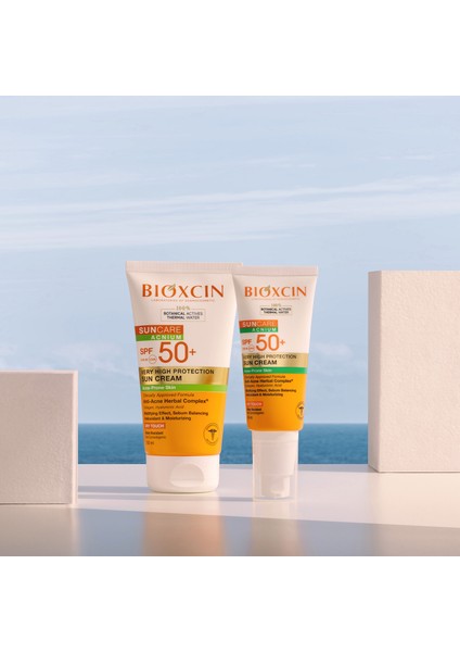 Spf 50+ Güneş Kremi 50 ml Akneye Eğilimli Cilt