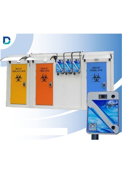 Çöp ve Atık Odaları Için 10G/H Ozon Jeneratörü