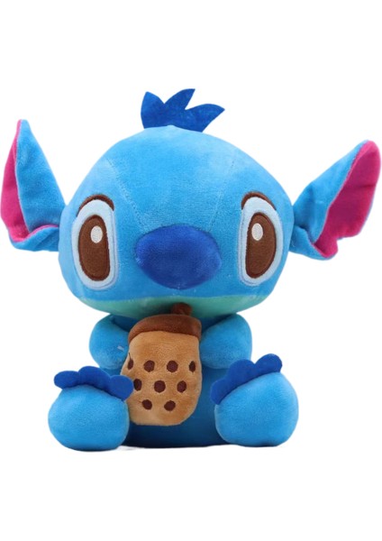 Sınır Ötesi Popüler Bebek Stitch Star Bebek Peluş Oyuncaklar Stitch Anahtarlık Kolye Butik Bebekler (Yurt Dışından)