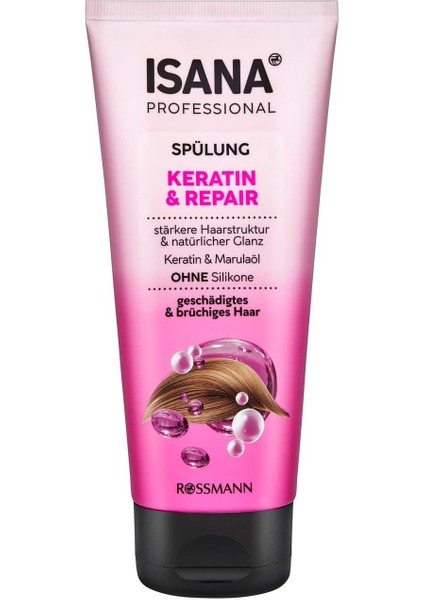 Profesyonel Saç Kremi Keratin & Onarım 200 ml