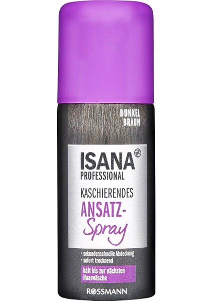 Professional Saç Kapatıcı Sprey Koyu Kahverengi 75 ml