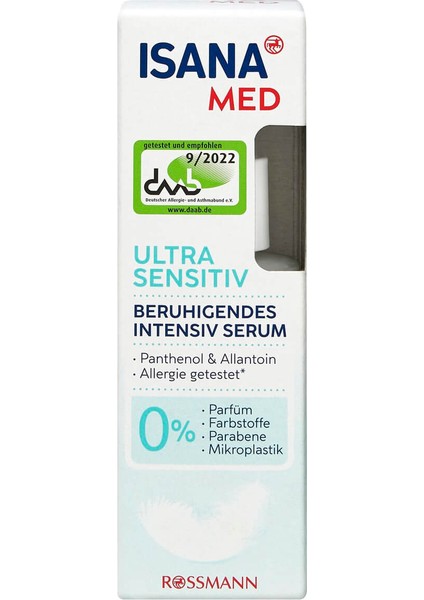 Med Ultra Hassas Rahatlatıcı Serum 30 ml