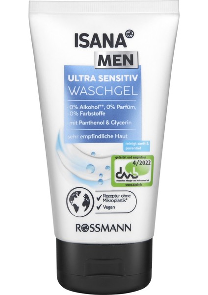 Men Ultra Hassas Yüz Yıkama Jeli 150 ml