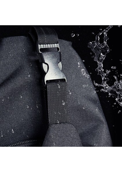 Omuz Askılı Çapraz Vücut Çantası Lenyes LB526 Urus Serisi Su Geçirmez Polyester Kumaş Siyah modelleri