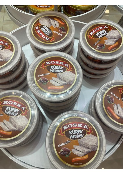 Kakaolu Kürek Helvası 400 gr Koli 12 Adet