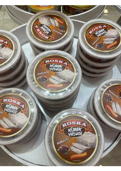 Kakaolu Kürek Helvası 400 gr Koli 12 Adet fiyatları
