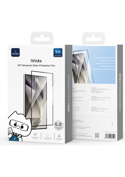Galaxy S25 Ultra Ivista Ekran Koruyucu Super Hardness Hd Görünüm Siyah fırsatları