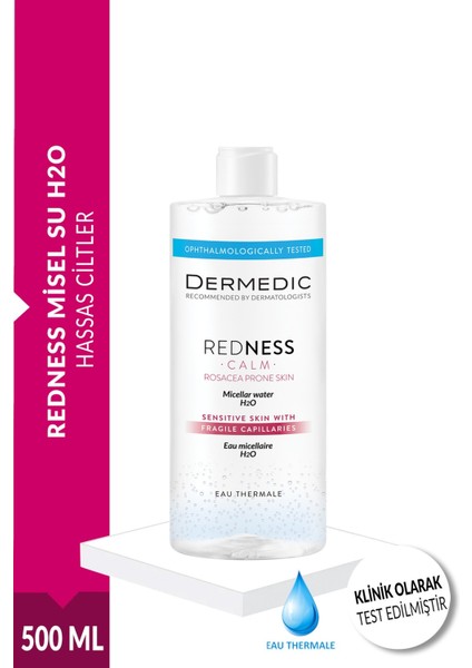 Redness Misel Su H2O 500ml