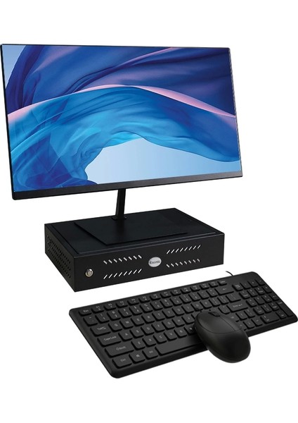 Mk2 I5 14400 16GB Ddr4 240SSD 24" Monitörlü Set Mini Pc