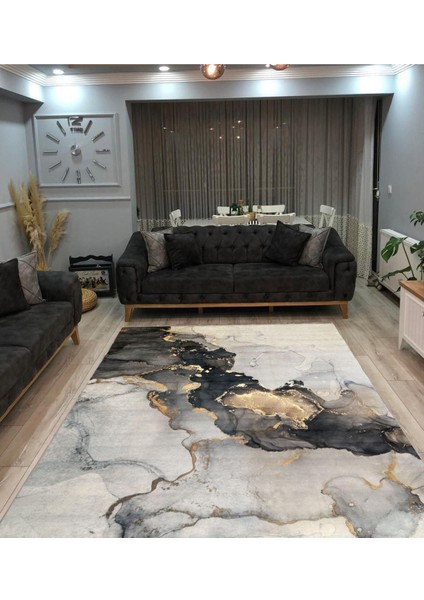 Dijital Kaymaz Yıkanabilir Renkli Modern Salon Halısı Mutfak Halısı Yolluk Balkon Halısı Ev Dekor