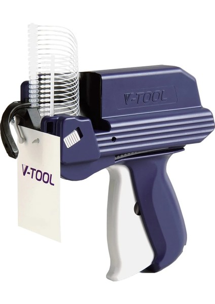 V Tool Otomatik Geçmeli Kılçık Tabancası ve 5 Inç Geçmeli Kılçık (5000 Adet) Komple Set Japon