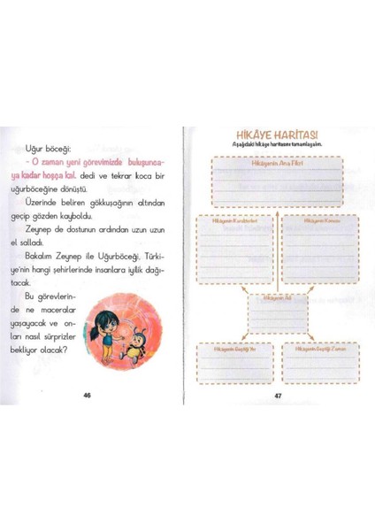 2. Ve 3. Sınıflar Için Zeynep ve Uğur Böceği Ile Türkiye'yi Geziyorum Eğlenceli Öğretici Renkli Resimli 8 Kitap fırsatları