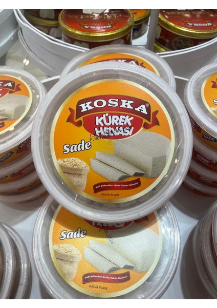 Sade Kürek Helvası 400 gr Koli 12 Adet