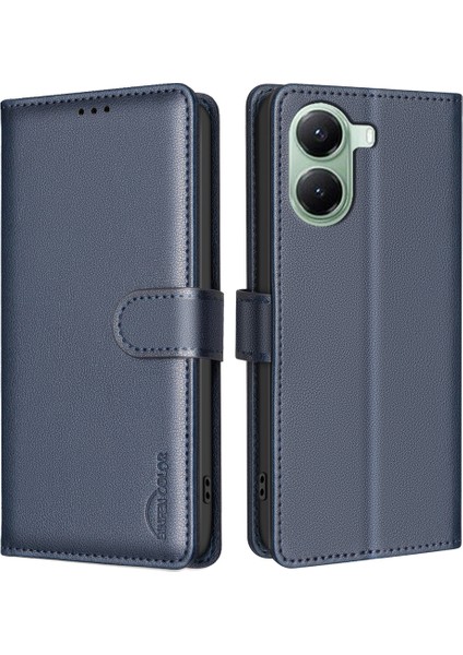 Xiaomi Poco X7 Pro 5g Cüzdan Rfıd Engelleme Deri Kılıf (Yurt Dışından)