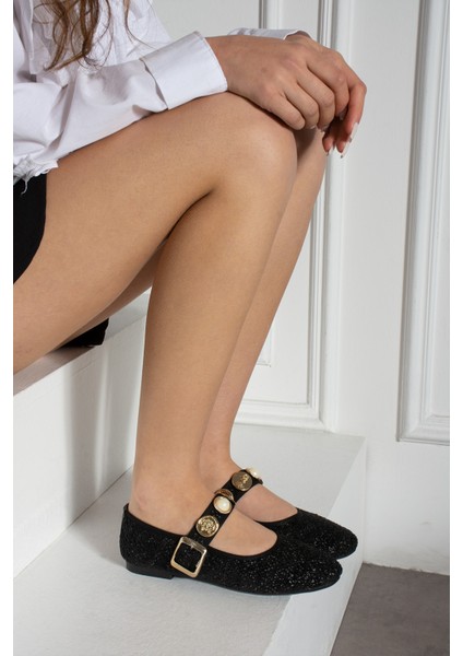 Kadın Babet Keten Kumaş Ev Günlük ve Ofis Kaymaz Hafif Konforlu Ortopedik Taban