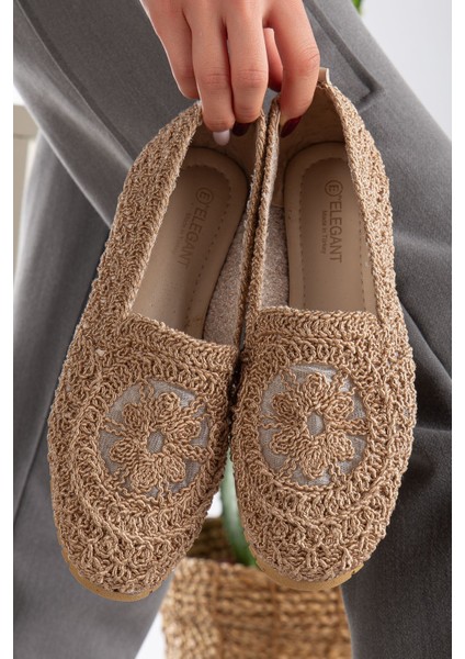 Kadın Örme Babet Ayakkabı Kadın Ayakkabı Günlük Ayakkabı