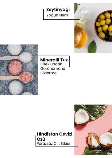 Hindistan Cevizli Nemlendiricili El, Ayak Ve Vücut Peelingi - Glow Coconut Scrub modelleri