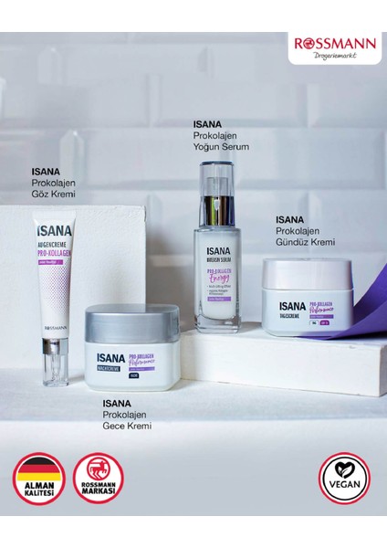 Prokolajen Göz Kremi 15 ml Dermatolojik Testli Vegan Ürün Her Cilt Tipine Uygun modelleri