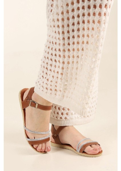 Ruby Taşlı Kadın Sandalet Hafif Yazlık Ayakkabı Rahat Taban fiyatları