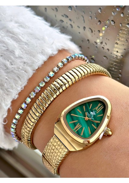 BP3747C.170 Yılan Model Kadın Kol Saati