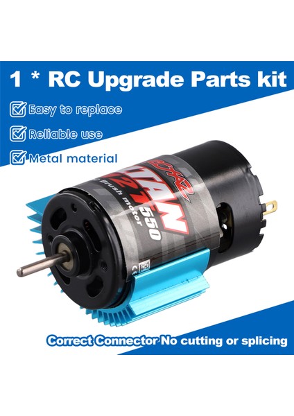 1:10 Rc Crawler Axial SCX10 12T Için Isı Emicili 550 Fırçalı Motor (Yurt Dışından) indirimleri