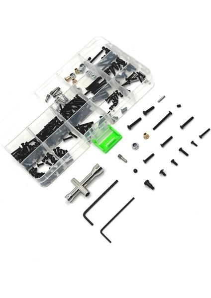 1/12 Rc Araba Için Metal Yükseltme Retrofit Vida Alet Kutusu (Yurt Dışından)