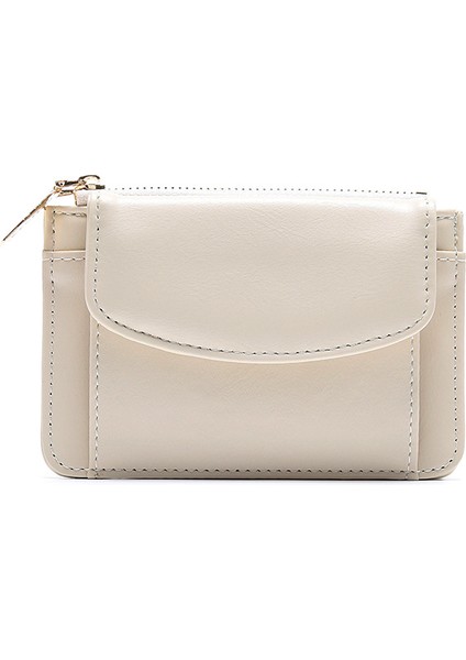 Yeaın Cüzdan Kart Tutucu Seçılmiş Çevre Dostu Pu Malzeme Kolayca Deforme Olmaz Nefes Alabilir ve Retro Tarzı, Beyaz (Yurt Dışından)