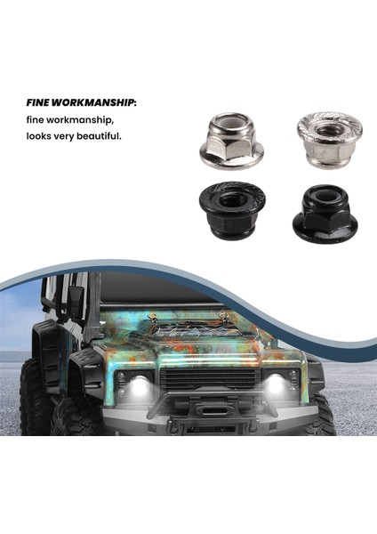 -Somunlar Çok Renkli Naylon Kilit Altıgen Somunlar Vida Kapağı (Yurt Dışından) indirimleri