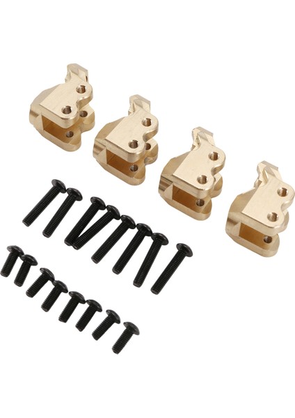 H8H 1/10 Rc Araba Yükseltme Parçası Için Pirinç Bağlantı Çubuğu Sabitleme Kiti (Yurt Dışından)