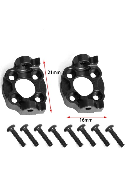 Rc Araba Yükseltme Ön Blok C Koltuk Takımı 1/18 Mini Siyah (Yurt Dışından)