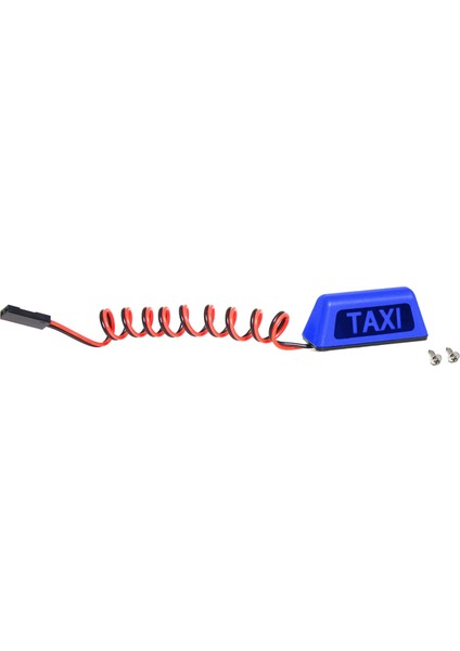Taxı Araba Tavan Lambası Evrensel Rc Araba 1/10 Rv 1/8 Mavi (Yurt Dışından)