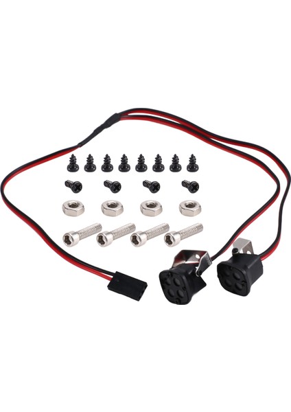 Ön Ön LED Işıklar Spot Işığı 1/10 Rc Crawler Mavi Işık (Yurt Dışından)