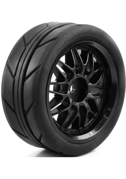 1/10 Rc Drift Lastikleri 65MM Yol Yarış Arabası Tekerlekleri Lastikler, Beyaz (Yurt Dışından)