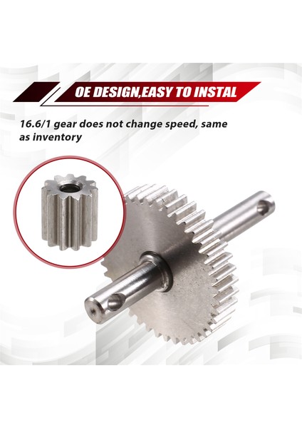 TRX4M Çelik Overdrive Underdrive Şanzıman Dişli Pinyon Seti 16:6:1 (Yurt Dışından)