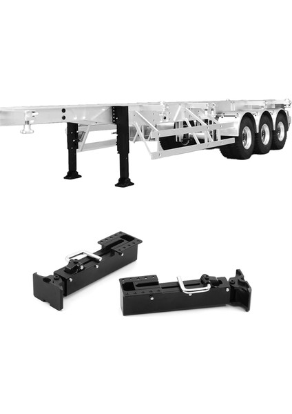1/14 Rc Araba Için Dahili Yaylı Teleskopik Versiyonlu Metal Ayak (Yurt Dışından)