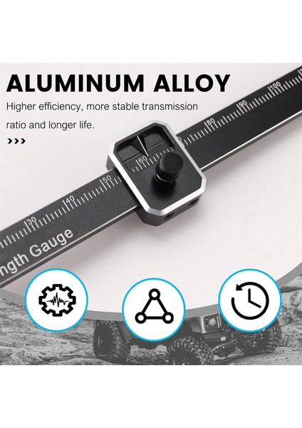 Rc Off-Road Araç Evrensel Alet Şok Seyahat Ölçüm Cetveli (Yurt Dışından) indirimleri