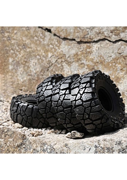 1/10 Rc Model Araba SCX10 Trx4 Için 4 Adet 1.9 Inç Tırmanma Lastiği (Yurt Dışından) modelleri