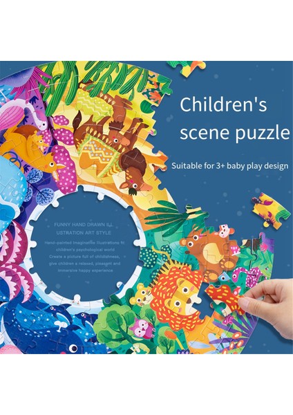 360 Derece Yapboz Döndürücü-20.9in Hediyelik Yapboz - (Yurt Dışından) fırsatları