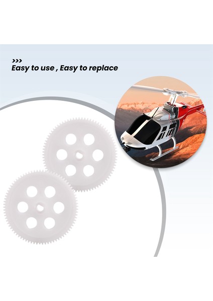 C138 Rc Era C138 Bell 206 Rc Oyuncak Helikopter Parçaları Için Ana Dişli Takımı (Yurt Dışından)