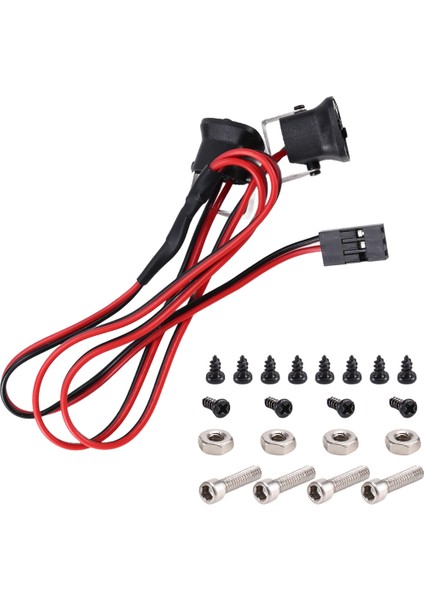 Ön Ön LED Işıklar Spot Işığı 1/10 Rc Crawler Sarı Işık (Yurt Dışından)