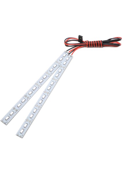Araba Işık Şasisi 24 LED Işık Şeridi 1/10 1/8 Rc Araba 6V 12V Mavi (Yurt Dışından)
