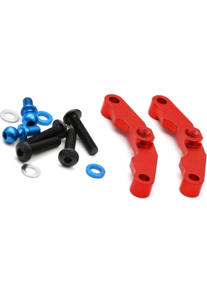 Wave Box Itme Çubuğu Braket Takımı TT02 Type-S Rc Araba Kırmızı (Yurt Dışından)