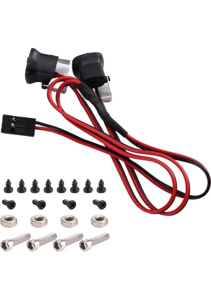 Ön Ön LED Işıklar Spot Işığı 1/10 Rc Crawler Sarı Işık (Yurt Dışından)