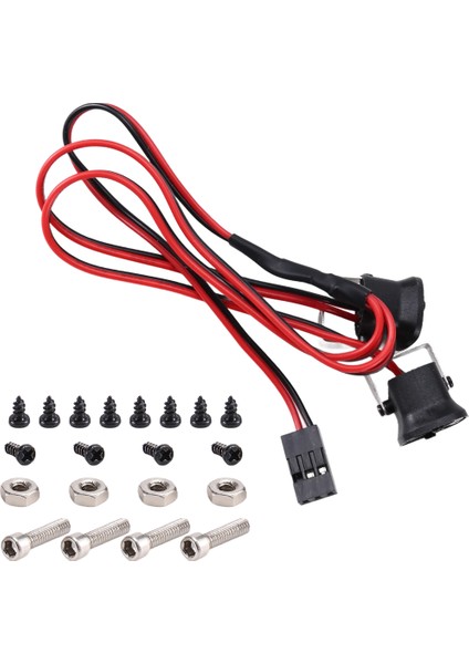 Ön Ön LED Işıklar Spot Işığı 1/10 Rc Crawler Sarı Işık (Yurt Dışından)