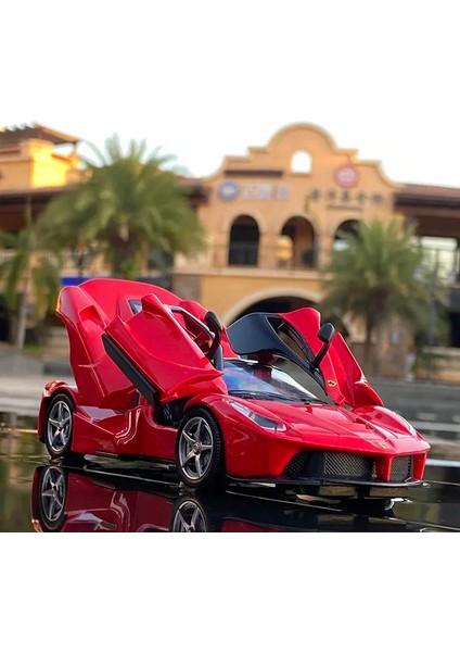 1:32 Oyuncak Araba Ferrari Laferrari Oyuncak Alaşımlı Araba Pres Dökümler ve Oyuncak Araçlar Araba Modeli Minyatür Ölçekli Model Araba Oyuncakları Çocuklar Için (Yurt Dışından)