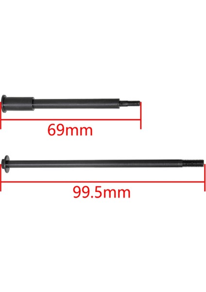 1/4 Promoto-Mx Metal Çelik Ön Arka Tekerlek Sabit Aks Takımı Için (Yurt Dışından)