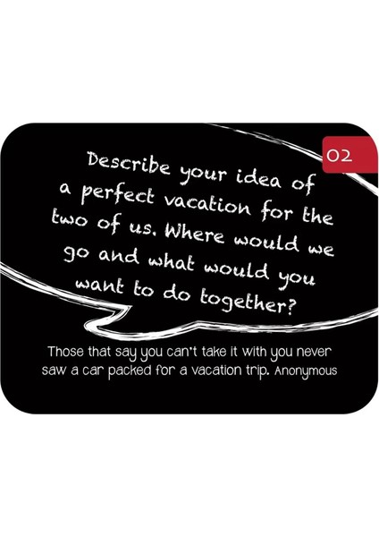 88 Kocalar ve Eşler Için Harika Sohbet Romantik Kart (Yurt Dışından) fiyatları