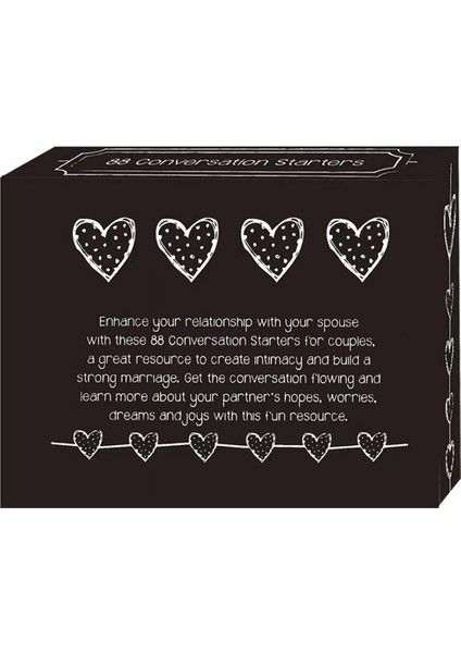 88 Kocalar ve Eşler Için Harika Sohbet Romantik Kart (Yurt Dışından) fırsatları