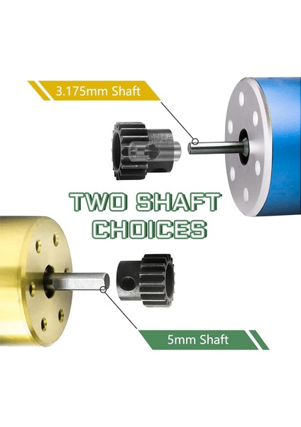 5 Adet 14T 15T 16T 17T 18T M1 Pinyon Dişli Metal Uyumlu 5mm Rc Motor Şaftı (Yurt Dışından)