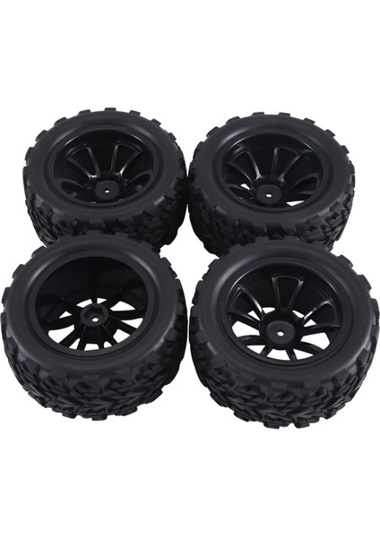 12MM Hex 1/10 Rc Kamyon Tekerlekleri ve Lastikleri 2WD, B (Yurt Dışından)